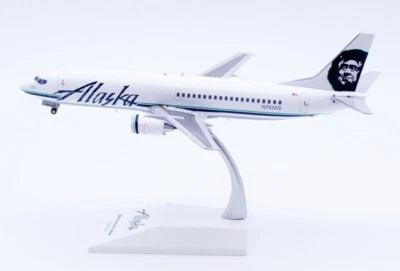 1:200 JC Wings Alaska BOEING B737-400C Passenger Airplane Diecast Aircraft Model