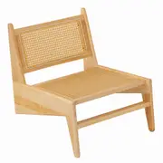 Furb Armchairs Kangaroo Chair Wooden Chair Rattan Accent Chair Oak