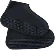 Shoe Cover Waterproof Silicone Non Slip Rain Water Rubber Foot Boot Overshoe for All-Weather Protection, Reusable Footwear Guard for Outdoor Activities