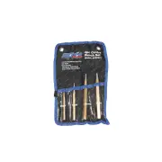 SP Tools 4Pcs Centre Punch Set - Chrome Molybdenum Alloy Steel Hexagonal Shank