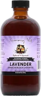 Sunny Isle Lavender Jamaican Castor Oil, Black, 8 oz