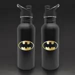 【PALADONE UK】華納DC蝙蝠俠 BATMAN LOGO 經典款保溫杯 黑色經典金屬水壺(700ML)