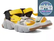 Onitsuka Tiger DENTIGRE BELTED 1183C188 021 PIEDMONT GREY/VIBRANT YELLOW Shoes