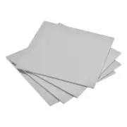 4 Pack 9.84 x 9.84" 5mm Thickness EVA Foam Sheets for Arts Light Gray