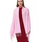 Womens Pashmina Shawl Wrap Soft Warm Scarf Solid Color Pashmina