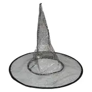 Halloween Witch Hat Spider Web Print