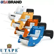 3" Wide Tape Dispenser Handheld Fast Reload Heavy Duty Pro Grade Tape Heavy Duty