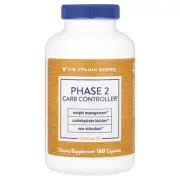 2 X The Vitamin Shoppe, Phase 2 Carb Controller�, 1,000 mg, 180 Capsules (500 mg