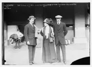 Bertrand Lesseps, Countess de la Bagassiere, and Jacque de Lesseps ... Photo
