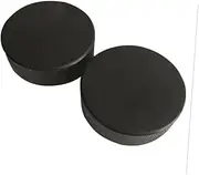 COOLHIYA 10 Pcs Professional Ice Hockey Standard Balls High Hardness Sports Training Accessories Suitable for Pond Rink