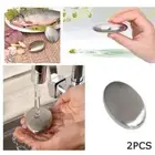 Washing Deodorant Soap Oval Hand Washer Deodorizing Metal Soaps Stainless Steel