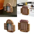 2-6pack Mini Fairy Window Arts Crafts Resin for Fairy Garden Trees Micro