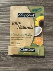 Chapstick 100% Naturals Botanical Medley Lip Balm Sealed New In Box Sunflower