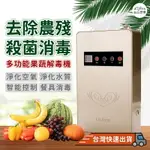 台灣現貨 110V 家用多功能蔬果消毒機 活氧機 臭氧清洗機 洗菜機空氣淨化器蔬菜解毒機 蔬果解毒機 臭氧機