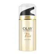 Olay Total Effects Night Cream Fights 7 Signs of Ageing Normal, Oily, Dry, SKIN
