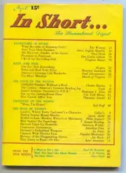 MAG: In Short #1 April 1946-anti comic article- Southern States Collection