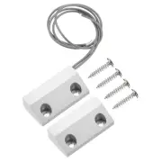 Rolling Door Contact 0-100V/0.5Amp Magnetic Alarm Reed Switch, Grey