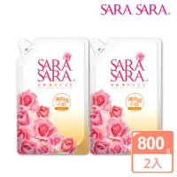 在飛比找momo購物網優惠-【SARA SARA莎啦莎啦】玫瑰嫩白沐浴乳補充包800gx