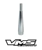 VMS RACING SILVER 4.5" SHIFTER KNOB ROD EXTENSION EXTENDER FOR MAZDA (for: Mazda)