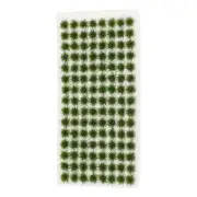 Static Grass For Tufts Model Bushy Green Railroad Terrain Miniature Scenery