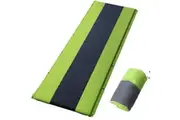 Single Size Self Inflating Mattress Bed Camping Sleeping Mat Air Bed Pad Green