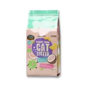 Touchcat Flushable Clumping Dust Free Cat Litter 2.5kg - Coconut Orange