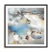 Artey | Standing Still In Motion - Framed Print - Black Frame - 100 x 100cm