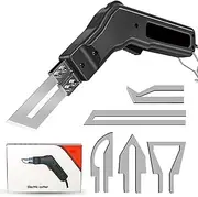 Electric Hot Knife - 300W Electric Foam Cutter with 5 Blades, 50-600℃ Adjustable Temperature, Portable Styrofoam Cutting Tool for Polyethylene/Sponge/EPS/EPP/KT Board/Fabric
