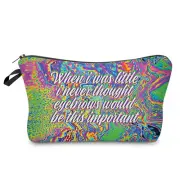 Wholesale Tie-dye Pillow Cosmetic Bag In European American Style