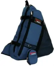 Messenger Sling Body Bag Backpack Royal Blue School Pack Sport Day Hike Camp