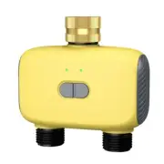 Double Valves Automatic Sprinkler Controller App Control Garden Watering Timer