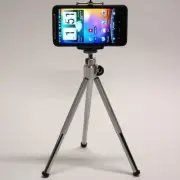 DP 2in1 cell phone mini tripod for Consumer Cellular smartphones flip