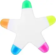 Veemoon Multicolored Small Highlighter Pen Portable Graffiti Marking Tool for School and Work Non Leaking Highlighter for Notes and Scrapbooking for Students and Office Use