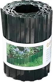 Garden Fence - Decorative Garden Fence | Rounded Corner Protection Trellis Edge Support for Child Pet Backyard Balcony Porch Lawn Patio Deck Plant Landscape Un Damage, Robust Composite Material