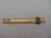 NOS Lenox Wrist Watch Band Scissor Snap-O-Mat 10K Rolled Gold 14 MM Model 968