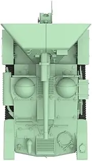 MRY-SFW Army Tank Unpainted 1/76 20mm Wargaming Military Model Kit France Renault UE57 Tank Destroyer