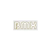 Apollo - BMX gold seat tube decal - old school bmx