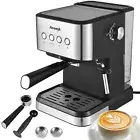 15 Bar Espresso Machine 1050W All-In- Semi-Automatic Coffee Machine with M3P3