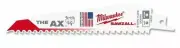 Milwaukee AX BI-METAL RECIPROCATING SAW BLADES 25Pcs 5-TPI- 150mm,230mm Or 300mm