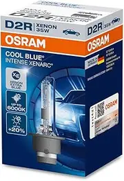 OSRAM 66250CBI XENARC COOL BLUE INTENSE D2R HID xenon arc tubes, discharge lamp, 66250CBI, folding carton box (1 unit)