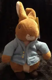 Beatrix Potter/PETER RABBIT 2010 Kids Preferred Baby/Plush Bunny 7" NWT