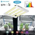 PHLIZON LED Hydroponic Grow Light fixture 4 Bar 240W with UV +IR Dimmable