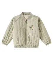 [Konges Slojd] Konges Sløjd Juno embroidered bomber jacket Y 9/10 beige