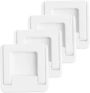 QUMIIRITY 4pcs Safety Window Locks Adhesive Sliding Door Locks for Enhanced Security Easy Installation for Cabinets and Durable Design for Use