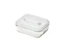 Glasslock Handy Food Container With Tray - 2 Litre