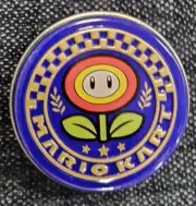 1 RARE Nintendo Super Mario Kart Box Hard Candy Tin Tin Sealed New FIRE FLOWER