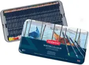 Derwent Colored Pencils, WaterColour, Water Color Pencils, Drawing, Art, Metal