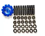 Exhaust Manifold Stud, Nut Kit M8-1.25 x 40mm Volkswagen, Honda replaces # 03109