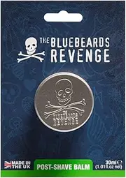 The Bluebeards Revenge Post Shave Balm For Men Vegan Friendly Moisturising Aftershave Balm to Soothe and Rehydrate Skin 30ml