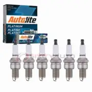 6 pc Autolite Platinum Spark Plugs for 1972-1973 Jeep Commando 3.8L 4.2L L6 bp (for: Jeep)